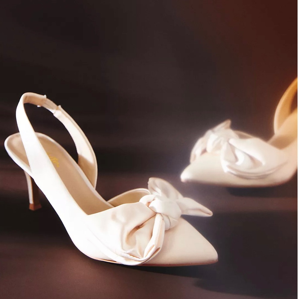 Seychelles Neve Heels- BHLDN size 8.5, ivory